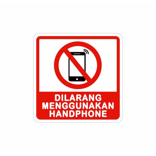 Jual Rambu Sign Dilarang Menggunakan Hp 15cm X 15cm Akrilik Kota Bandung Tripma Store Tokopedia