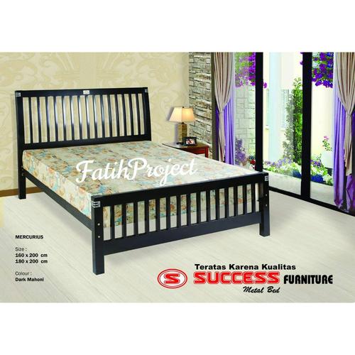 Jual Mercurius 160x200cm Tempat Tidur Ranjang Besi Minimalis Murah Tanpa Jakarta Barat Tuku Online Tokopedia