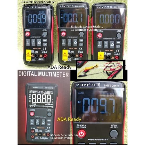 Jual Multitester bagus RMS Thermometer AC kapasitor frekuensi suhu