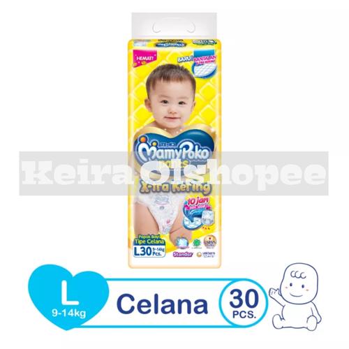 Foto Produk MamyPoko Pants Standar X-Tra Kering L30 dari Keira Olshopee