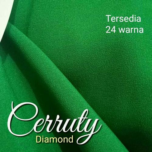 Foto Produk Kain Cerutti Ceruti Diamond Crepe Georgette Meteran Baguss dari Toko Tenna