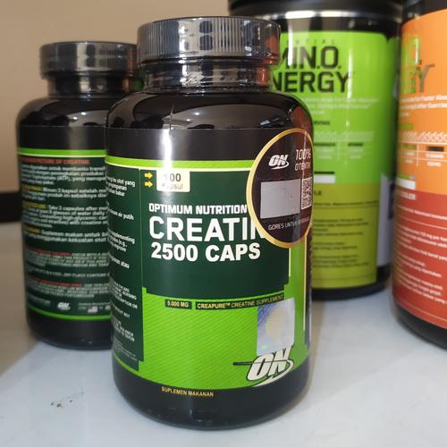 Foto Produk ON Creatine 2500mg 100 Capsul Optimum Nutrition Creatine dari FitnessAddict Suplemen