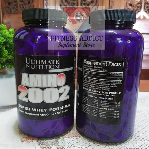 Foto Produk Ultimate Amino 2002 330 tablet ultimate nutrition amino 2002 dari FitnessAddict Suplemen