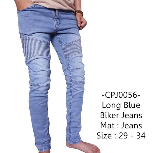 Jual Celana panjang jeans cowok bikers 