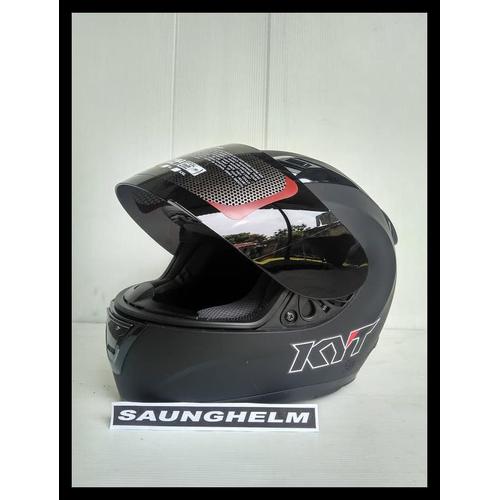 Jual HELM KYT R10 BLACK DOFF TERPERCAYA 