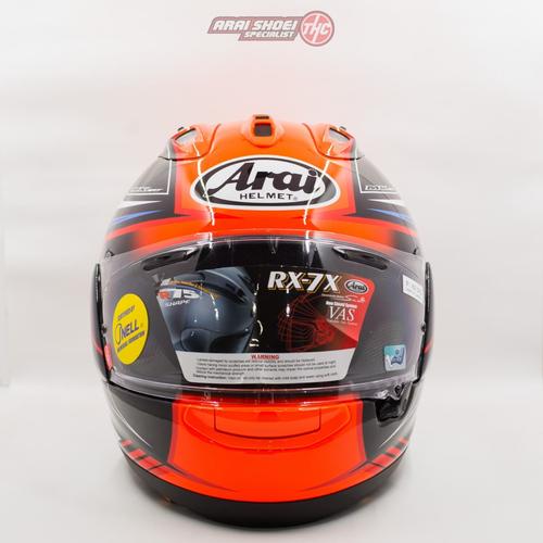 Jual ARAI RX7X MAZE RED HELM ORIGINAL 