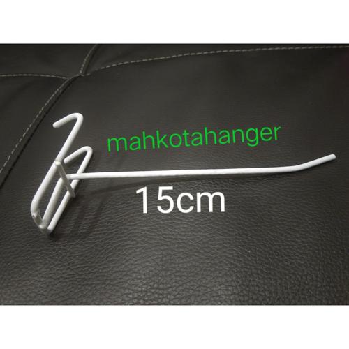 Foto Produk Single Ram putih cantolan aksesoris 15cm dari MahkotaHangerJaya