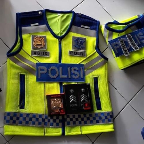 Jual Rompi Polisi Polri Gratis Nama Full Atribut Kab Bandung Barat Atributkedinasan Tokopedia