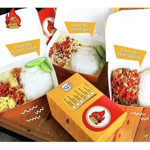 Jual kemasan ayam geprek (model artis) - Jakarta Pusat - Officeku Sejahtera  | Tokopedia