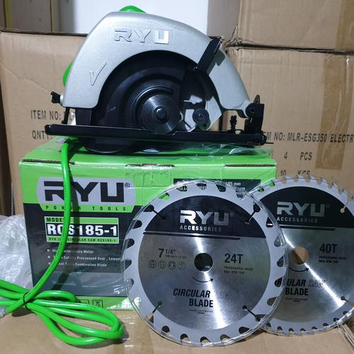 Foto Produk MESIN POTONG KAYU RYU RCS 185-1 MESIN GERGAJI KAYU CIRCULAR SAW RCS185 dari karya pratama abadi