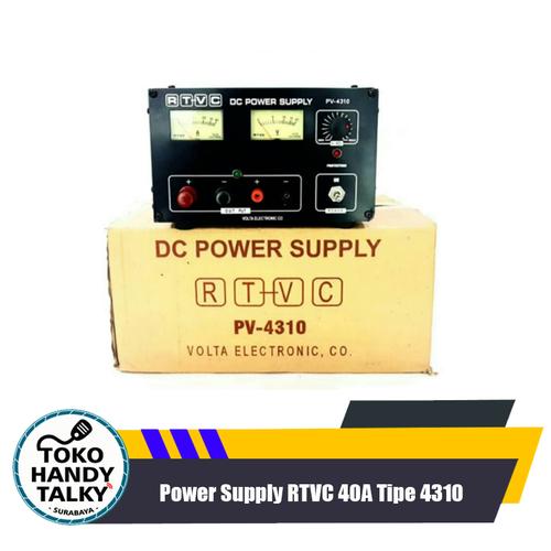Jual POWER SUPPLY RTVC 40A TIPE 4310 POWER SUPPLY 40 AMPERE RTVC 40 A