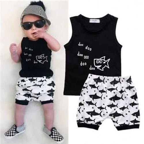 Foto Produk setelan babyshark Excellent Trand 6bln-24bln dari darilynn