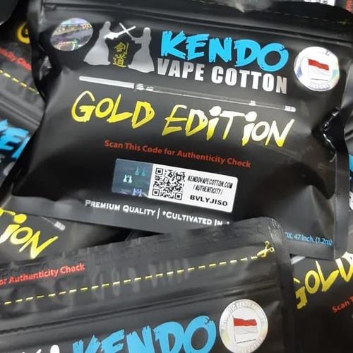 Foto Produk Kendo Vape Sale Cotton Gold Edition Authentic dari darilynn