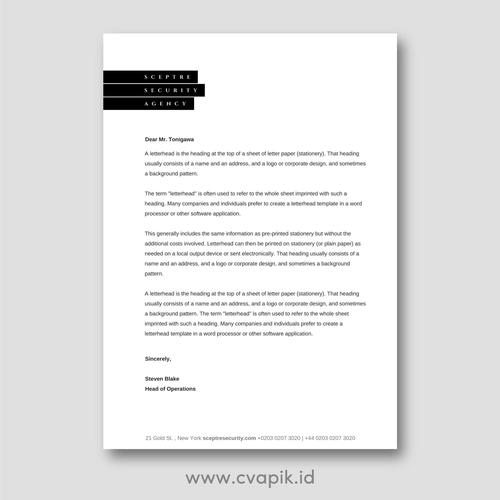 Jual Tambahan Surat Lamaran Kerja Coverletter Kota Yogyakarta Cv Apik Tokopedia