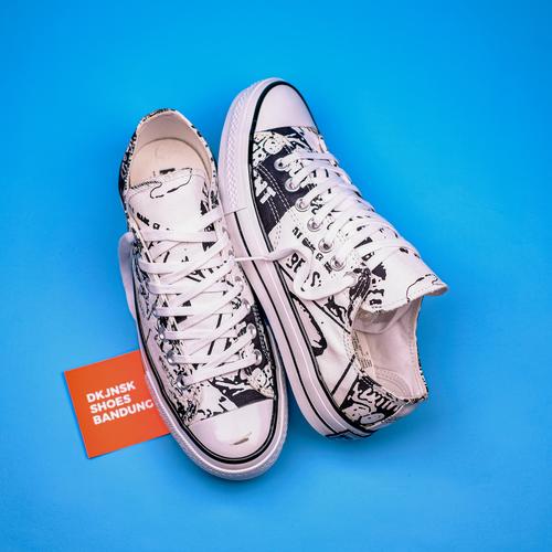 converse andy warhol face print