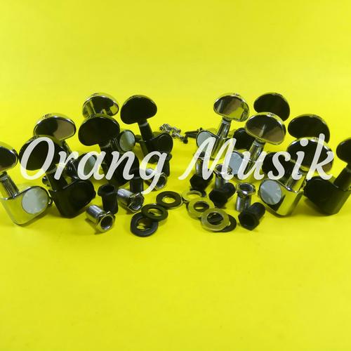 Foto Produk Dryer Grover Full Set - Tuning Drayer Gitar Elektrik dan Akustik Besi dari Orang Musik