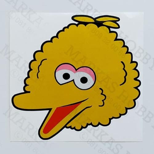 Sesame Street Big Bird Face Template