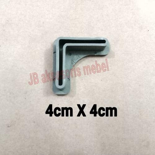 Jual KAKI PLASTIK SIKU RAK BARANG BESI 4x4 cm - Kota Surabaya - JB ...