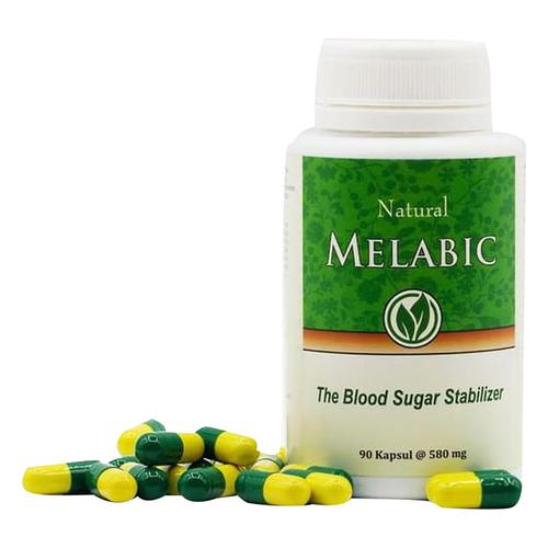 Foto Produk MELABIC 90 Kapsul - Obat Herbal Untuk Diabetes Menstabilkan Gula Darah dari Health Beauty Mall