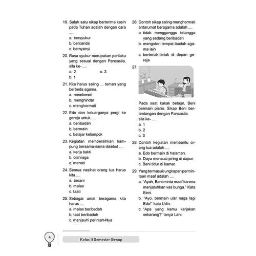 Jual Buku Terbaru Buku Latihan Soal Tematik Sd Kelas 2 Semester Genap Jakarta Barat Zulaikha123 Tokopedia