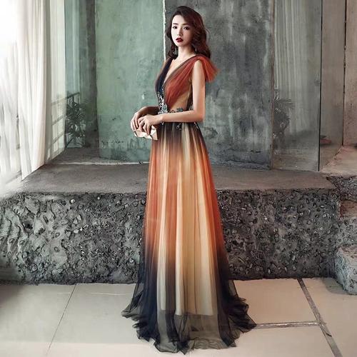 Jual Gown import, Evening dress female 