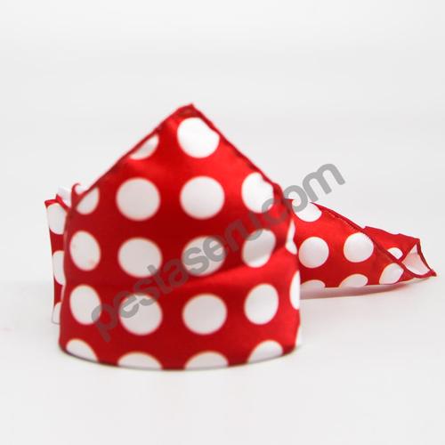 Gambar Bandana Slayer Polkadot Merah Natal dari PestaSeru Jakarta Utara Tokopedia
