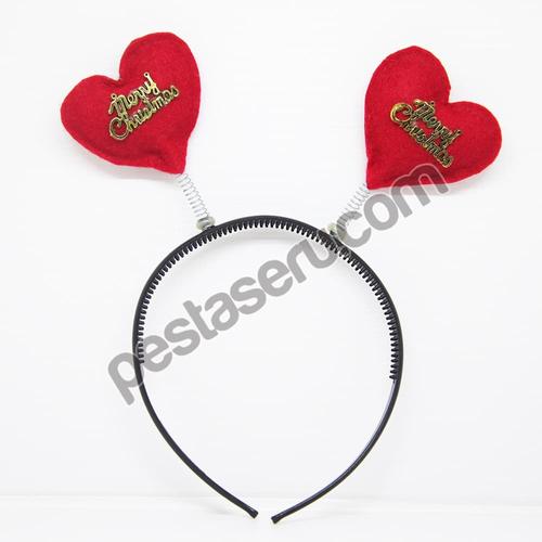 Gambar Bando Natal Hati Love Merry Christmas - Putih dari PestaSeru Jakarta Utara Tokopedia