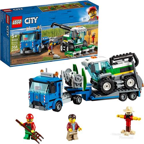 Promo LEGO 60223 CITY HARVESTER TRANSPORT 5+ 358 PCS Kota