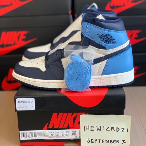 Jual NIKE AIR JORDAN 1 OBSIDIAN 