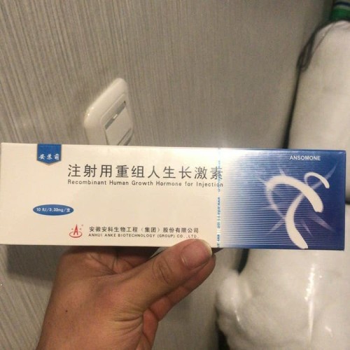 Foto Produk HGH HUMAN GROWTH HORMONE ANSOMONE 100 IU 3.33 MG READY STOCK dari AW Anabolic