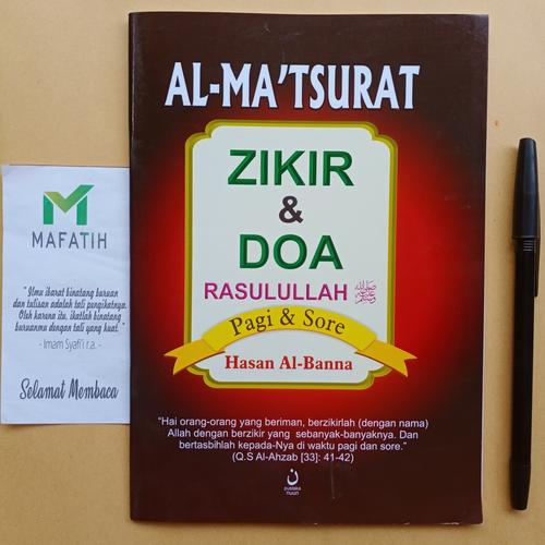 Jual Al Ma Tsurat Besar Latin Zikir Doa Pagi Sore Almatsurat Matsurat Kota Semarang Toko Buku Mafatih Tokopedia
