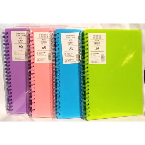 Foto Produk Notebook Spiral A5 THE COIL B10111 WARNA dari Dante