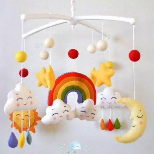 Jual Mainan Gantung Bayi Handmade Free Nama Anak + Tiang + Alat Musik -  Kota Tangerang Selatan - Samudera Kreasi | Tokopedia