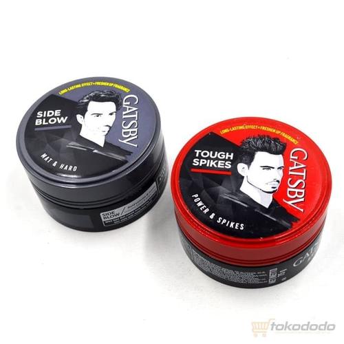 Jual Gatsby Wax TOUGH SPIKE & SIDE BLOW Merah Jakarta Barat