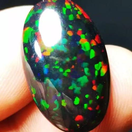 Foto Produk NATURAL KALIMAYA KRISTAL BLACK OPAL dari Sinar Permata Nusantara