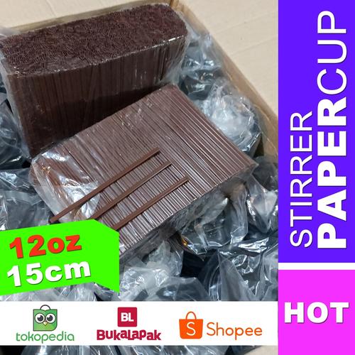Jual SEDOTAN / STIRRER PAPER CUP 12 0Z - ISI 1000 - Kota Tangerang ...