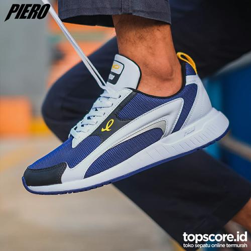 Jual Piero Casual Shooter Blueprint Black White 41 Kota Depok Topscore Sport Tokopedia