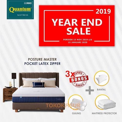 Jual Springbed Quantum Uk 160x200 Posture Master Pocket Latex Matras Only Kab Tangerang Simpati Furniture Tokopedia
