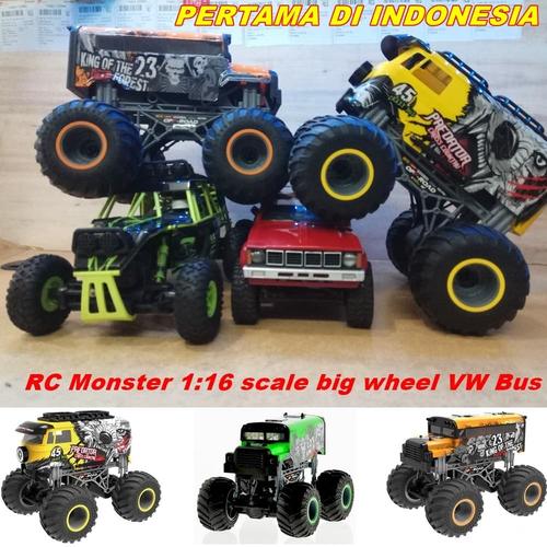 RC Monster 1:16 scale big wheel VW Bus 