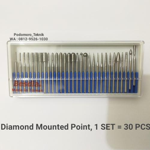 Jual Diamond Mounted Point Merk Besdia BMS30 DIAMOND MOUNTED ISI 30