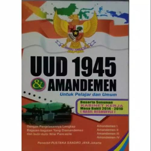 Foto Produk UUD 1945 & AMANDEMEN dari Toko Buku dan Stationery