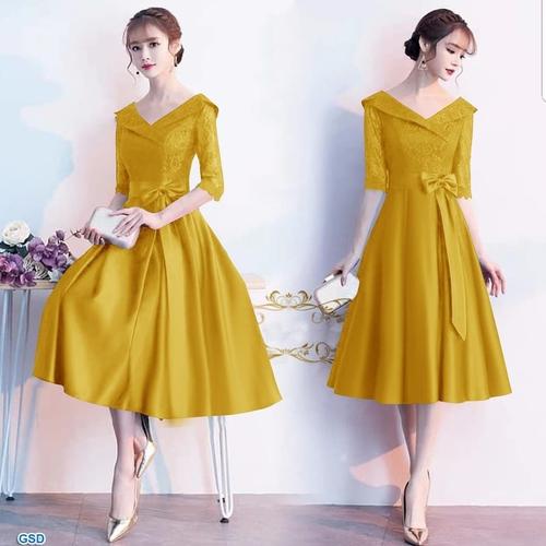 Jual DRESS ESMERALDA PARTY DRESS BRUKAT 