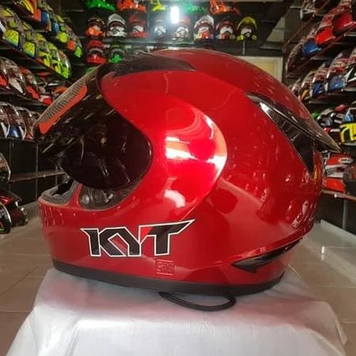 Foto Produk Helm KYT R10 Solid Black Metallic full face dari Revival Store