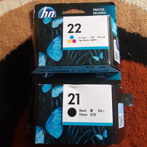Jual Tinta hp 21 dan hp 22 original - Jakarta Selatan - Satria laser Robi |  Tokopedia