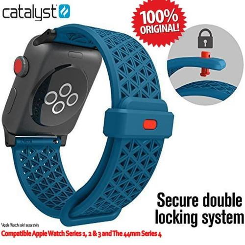 Jual Catalyst Apple Watch 4 / 5 44mm Silicone Sports Band - Blue Ridge -  Jakarta Barat - i-Store Gadget | Tokopedia