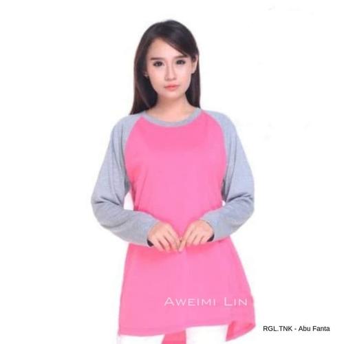 Jual Produk Terbaru Kaos Lengan Panjang Wanita Dua Warna Size Xl Raglan Jakarta Pusat Ayabaolshop Tokopedia