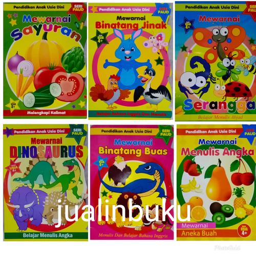 Foto Produk Buku Mewarnai dan Menulis Seri Paud Daffa Media dari Jualin Buku