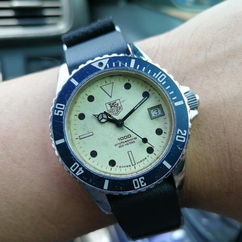 Jual Ori 90s Tag Heuer 1000 Submariner 