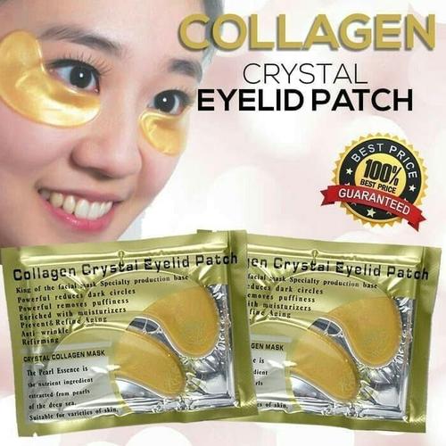 Jual Masker Mata Emas/ Crystal Collagen Eye mask /Untuk kantung Mata Panda Jakarta Pusat