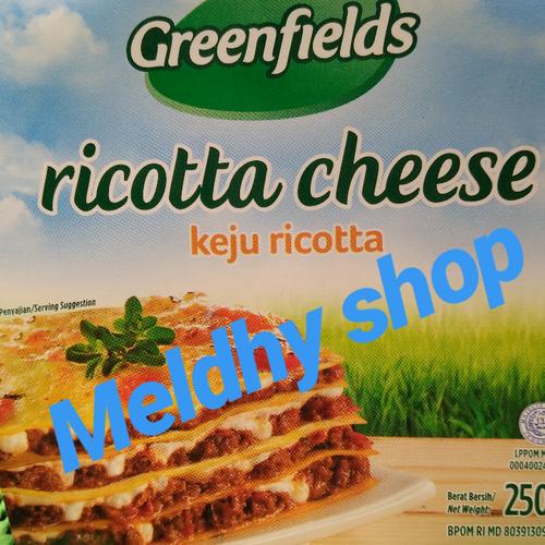Jual RICOTTA CHEESE GREENFIELDS 250gr Jakarta Selatan meldhy shop